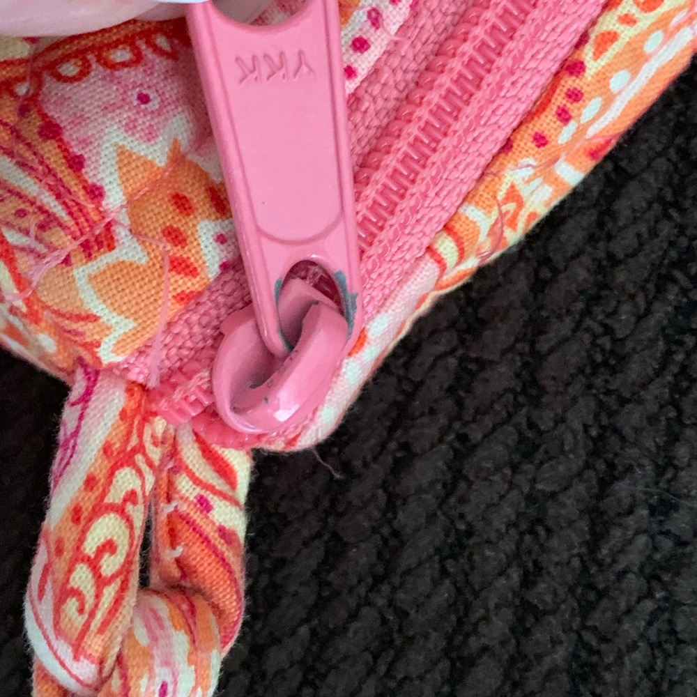 ON HOLD - Vera Bradley Tangerine purse - Picture 5 of 5